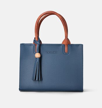 Handtas blauw