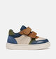 Geox Nashik Beige/Multi Babysneakers voor jongens (376222) - geschikt voor steunzolen