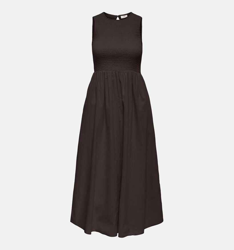 JDY Diego Robes mi-longues en Marron Fonc&eacute; pour femmes (373890)