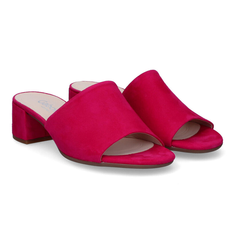 Gabor Fuchsia Muiltjes voor dames (308416)