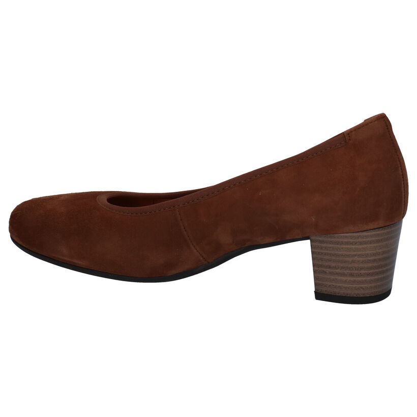 Gabor Best Fitting Blauwe Pumps in nubuck (282278)