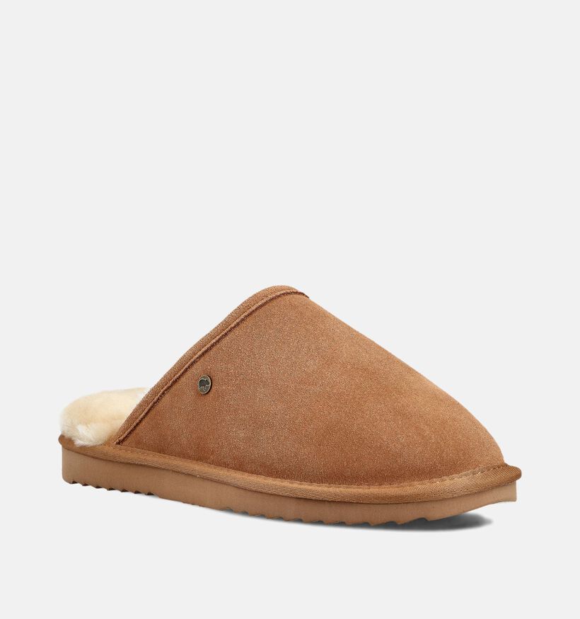 Warmbat Classic Cognac Open Pantoffels voor heren (363329)