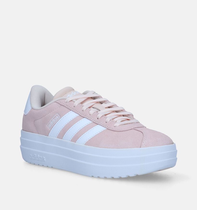 adidas VL Court Bold Baskets en Rose pour femmes (340848)