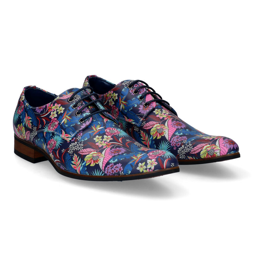 Lureaux Flower Paradise Geklede Veterschoenen in kunststof (312588)