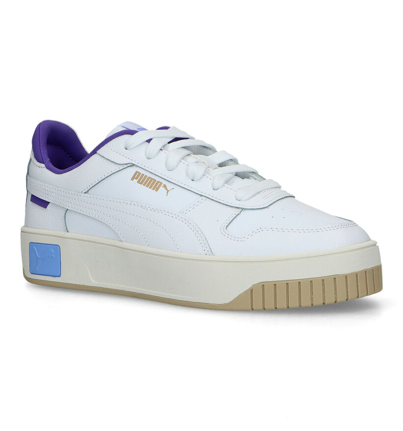 Puma Carina Street Baskets en Blanc pour femmes (318663) - pour semelles orthopédiques