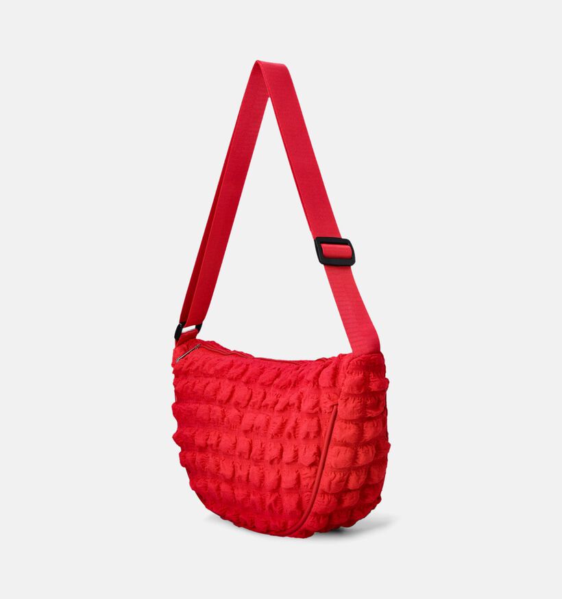 Pieces Finna Waffle Rode Crossbody tas voor dames (351095)