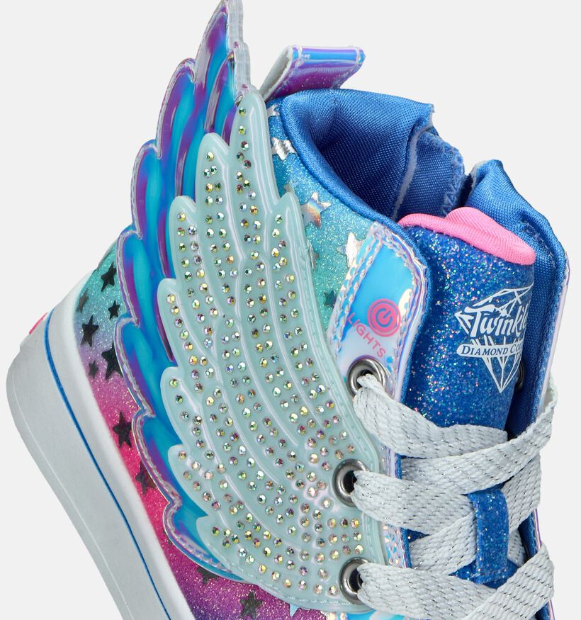 Skechers Twi-Lites 2.0 Baskets en Bleu pour filles (345262)