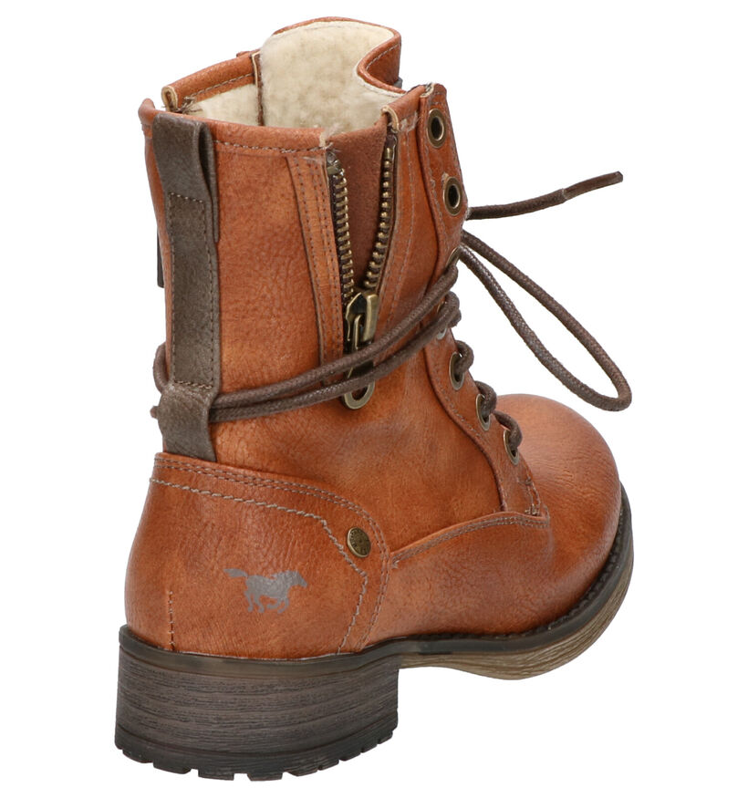 Mustang Bottines robustes en Gris pour filles (331714)