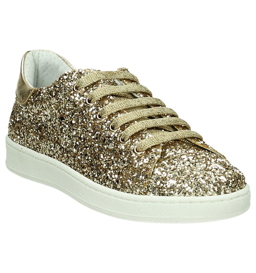 Ghost Rockers Baskets basses en Or en simili cuir (189960)