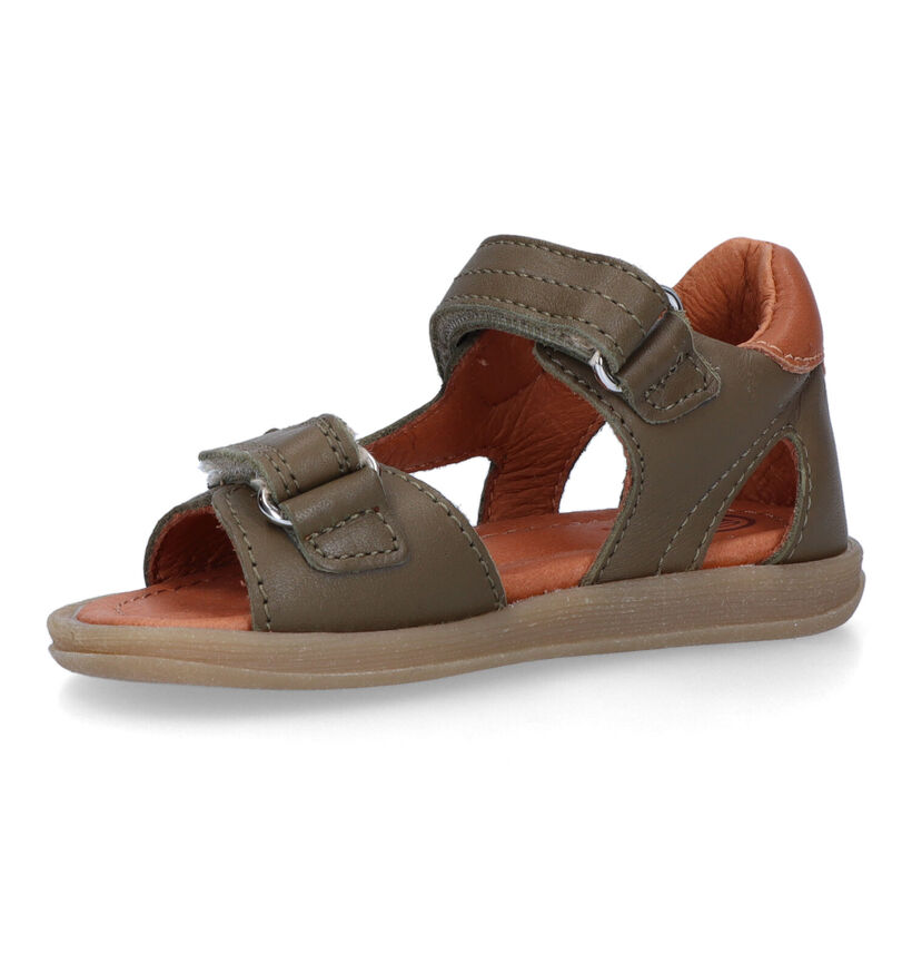 FR by Romagnoli Sandales pour bébé en Vert kaki pour garçons (324565)
