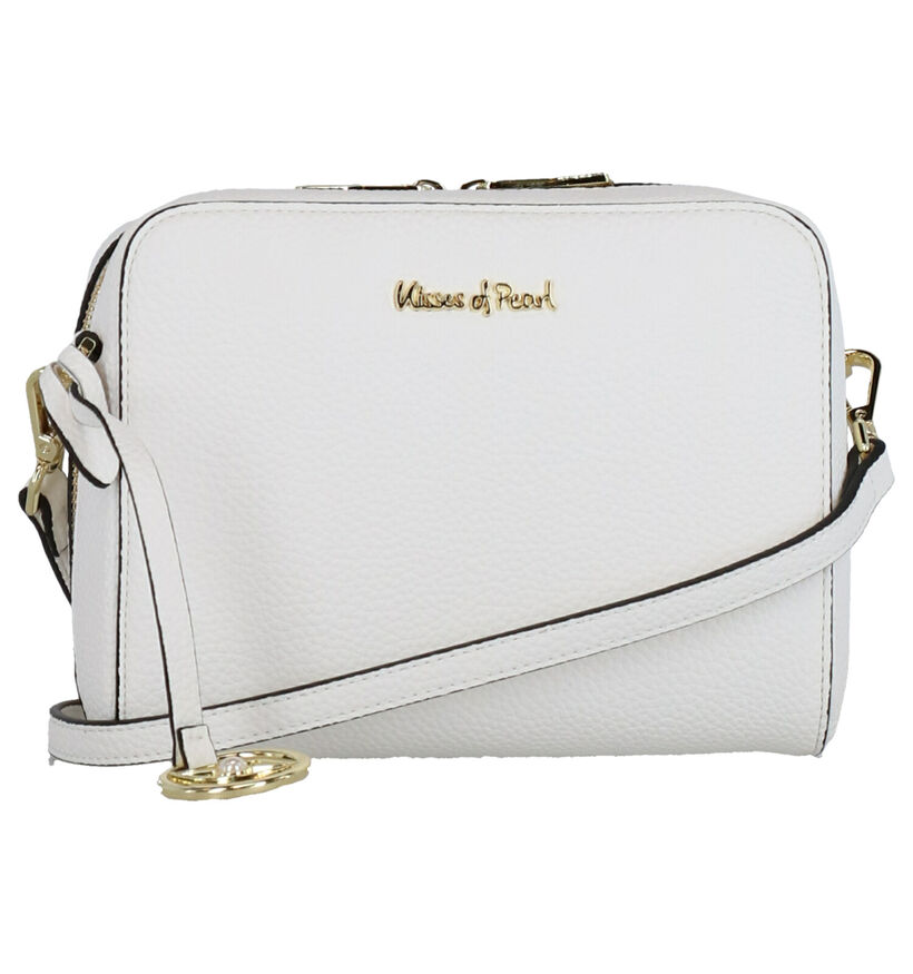 Kisses of Pearl Bronzen Crossbody Tas in kunstleer (284214)