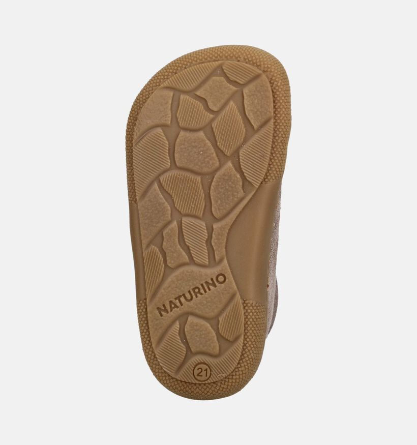 Naturino Barefoot Sabby VL Donkergrijze Babyschoenen voor jongens (380164) - geschikt voor steunzolen