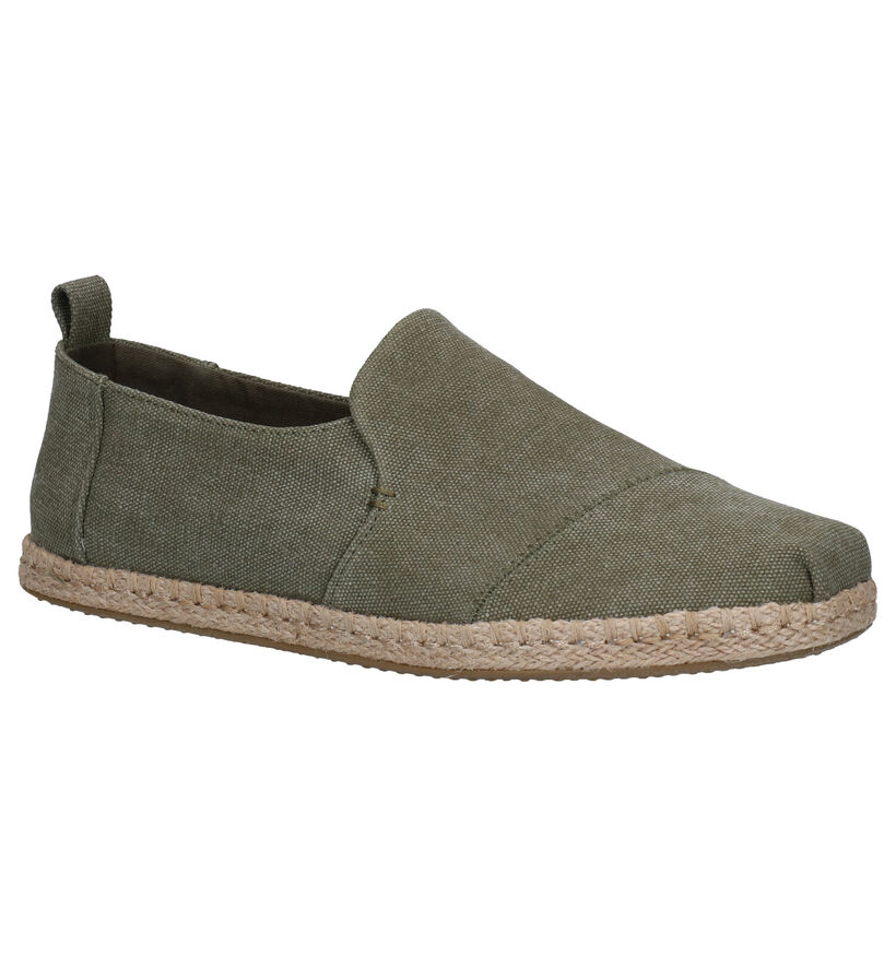 Toms Alpargata Espadrilles en Kaki en textile (269363)