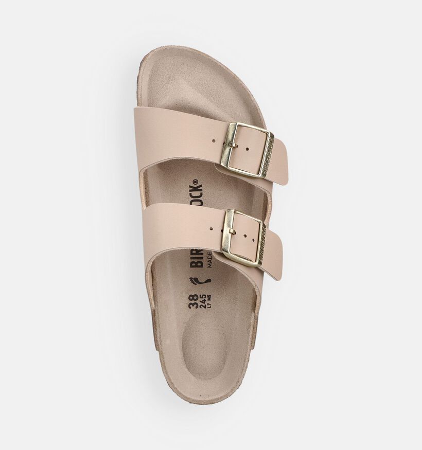 Birkenstock Arizona Beige Slippers voor dames (368211)