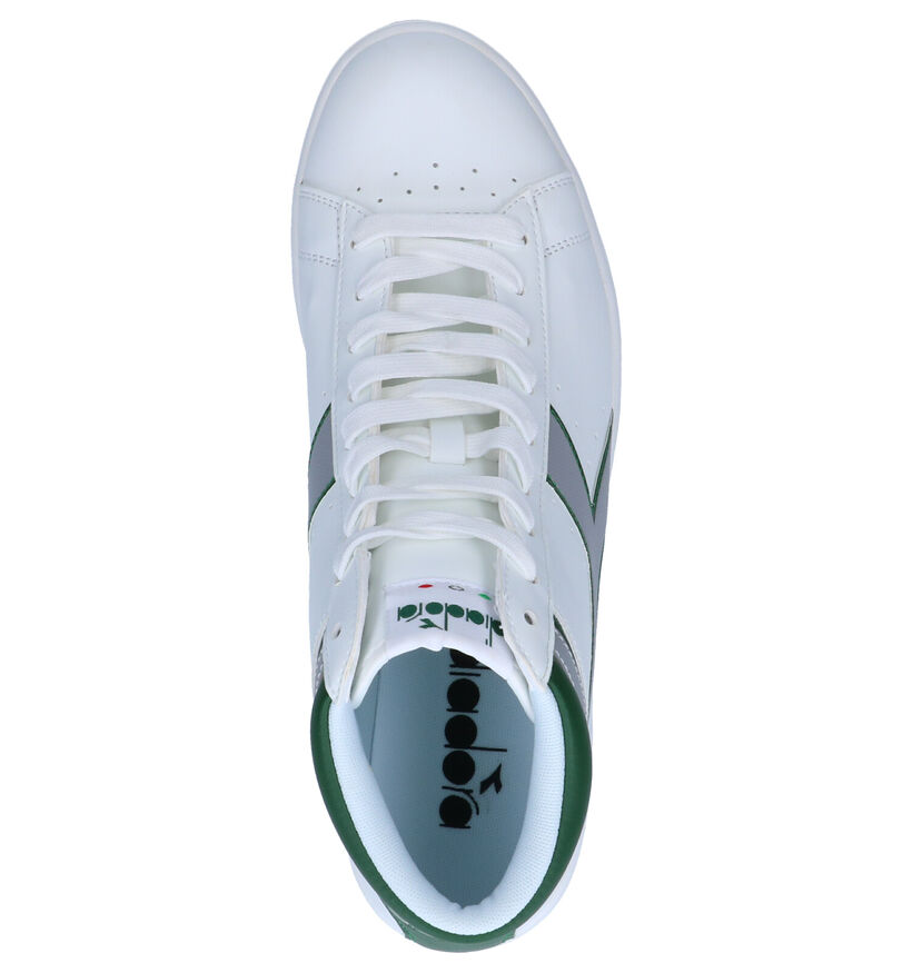 Diadora Game P High Witte Sneakers in kunstleer (267976)