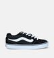 Vans Caldrone Baskets pour skate en Noir pour garçons, hommes (351416)