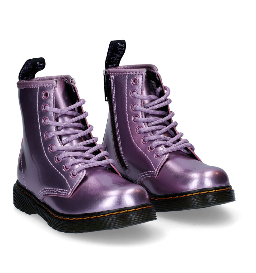 Dr. Martens 1460 Boots en Noir pour filles (343768)