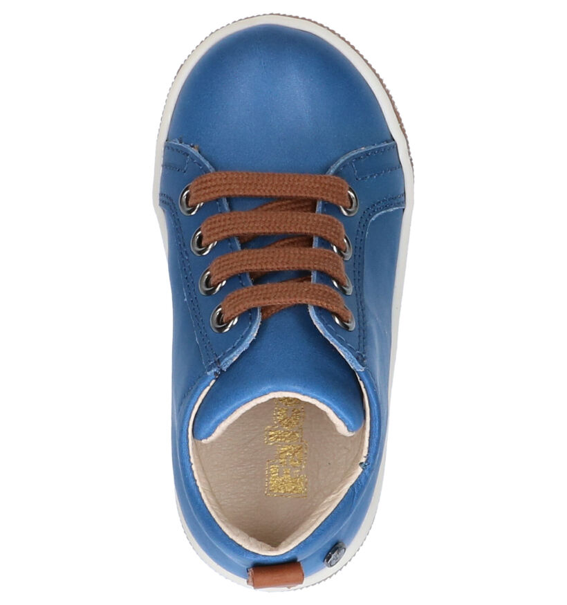 Falcotto Haley Chaussures Hautes en Bleu en cuir (275675)