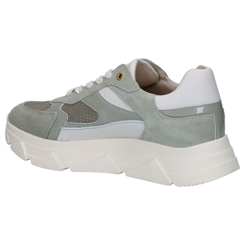 Tango Kady Fat Groene Sneakers in kunstleer (291406)