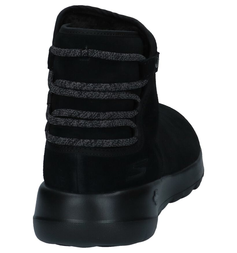 Skechers On-The-Go Bottillons en Noir en daim (225932)