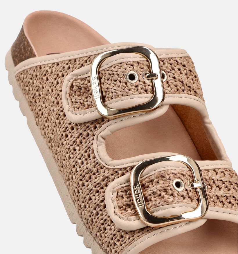Scholl Noelle Beige Slippers voor dames (369824)