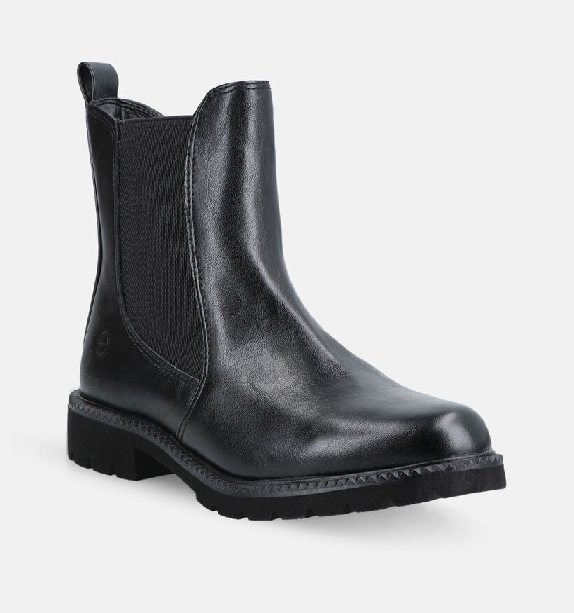 Tamaris Bottines Chelsea en Noir pour femmes (378919)
