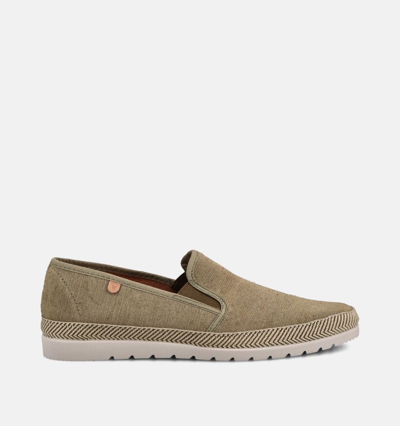 Verbenas Espadrilles en Vert kaki pour hommes (370104)