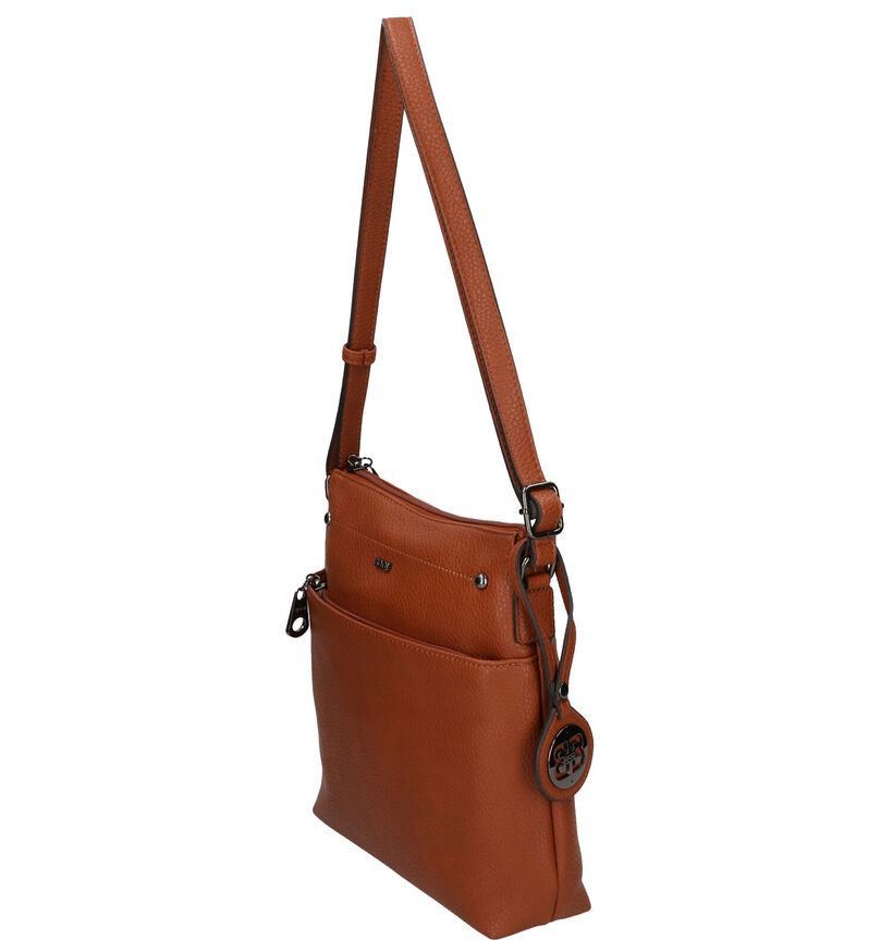 BOO! Salto Bruine Crossbody Tas in kunstleer (302474)