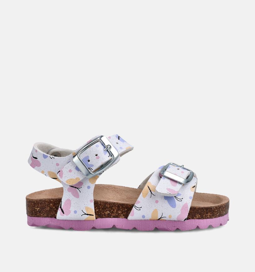 Milo & Mila Butterflies Sandales en Blanc pour filles (369852)