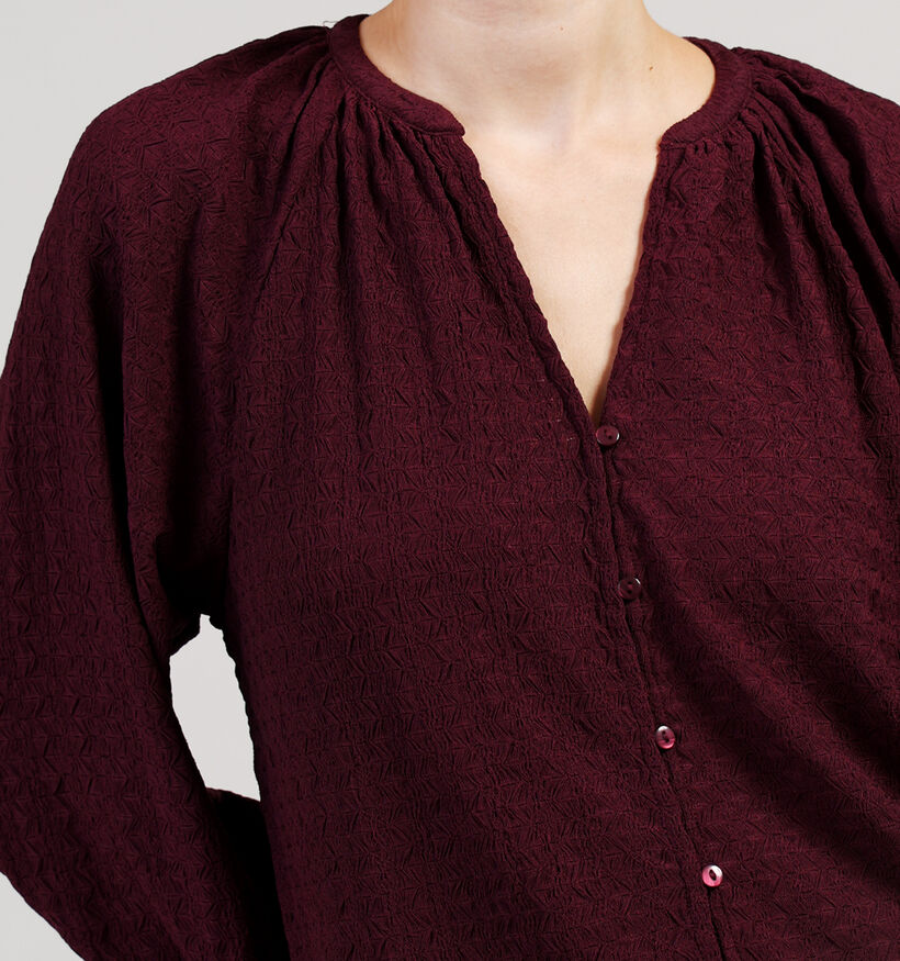 Vila Babera Blouse en Bordeaux pour femmes (365578)