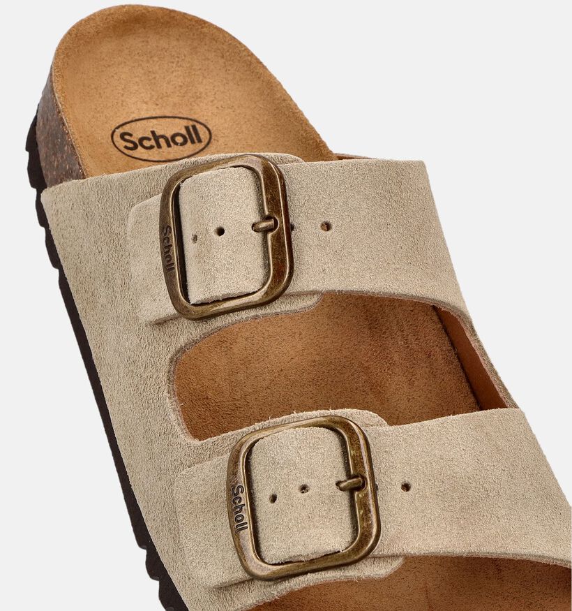 Scholl Josephine Beige Slippers voor dames (369870)