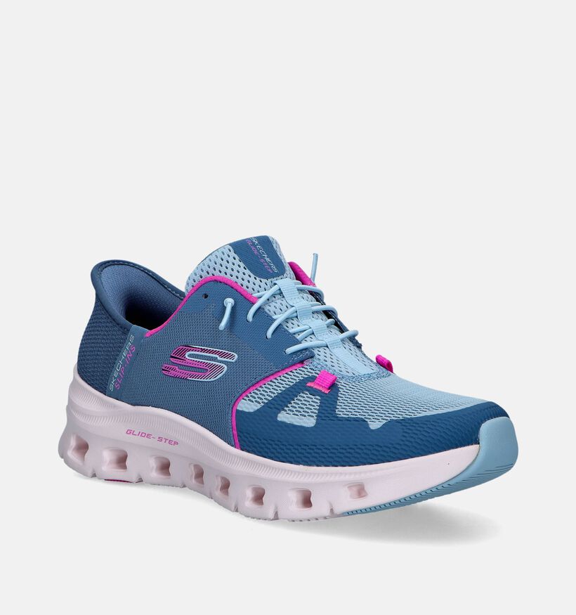 Skechers Glide-Step Pro Blauwe Slip-ins sneakers voor dames (345117)