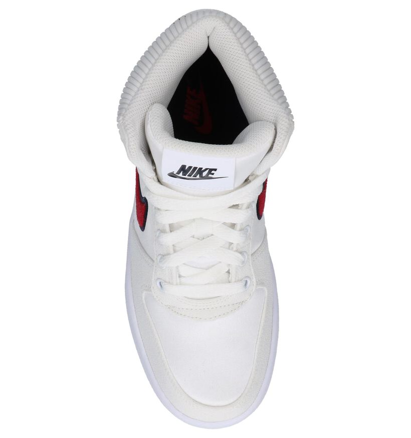 Witte Hoge Sneakers Nike Ebernon in stof (222186)