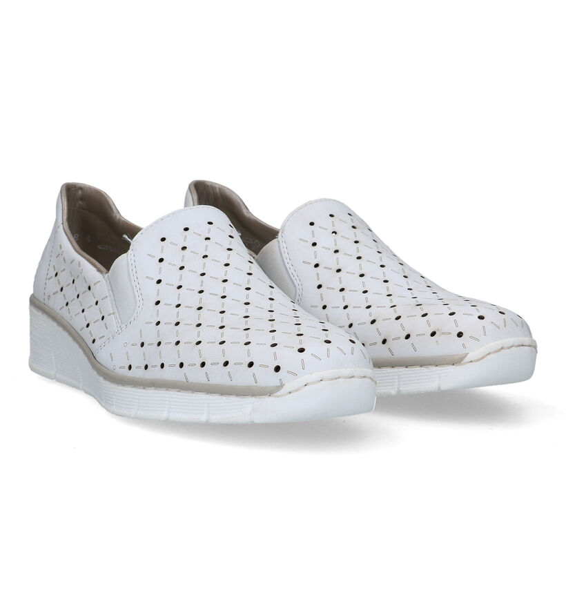 Rieker Chaussures confort en Blanc pour femmes (323680)