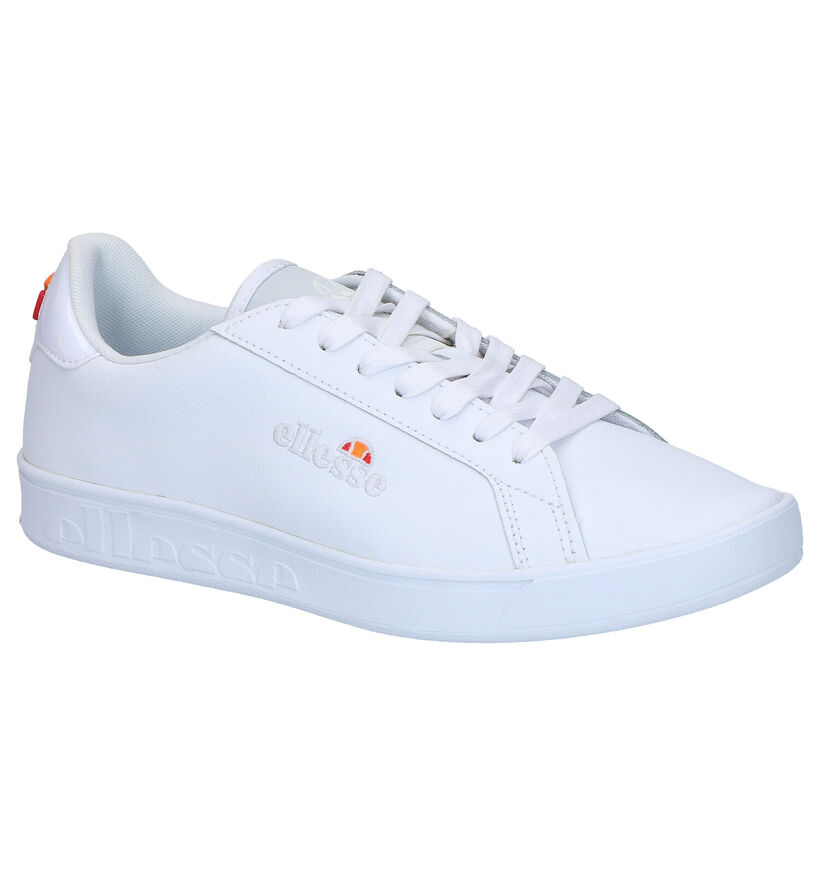 Ellesse Campo Sneakers en Blanc en simili cuir (267397)