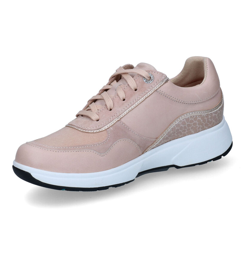 Xsensible Stretchwalker Lima Roze Veterschoenen in leer (308347)