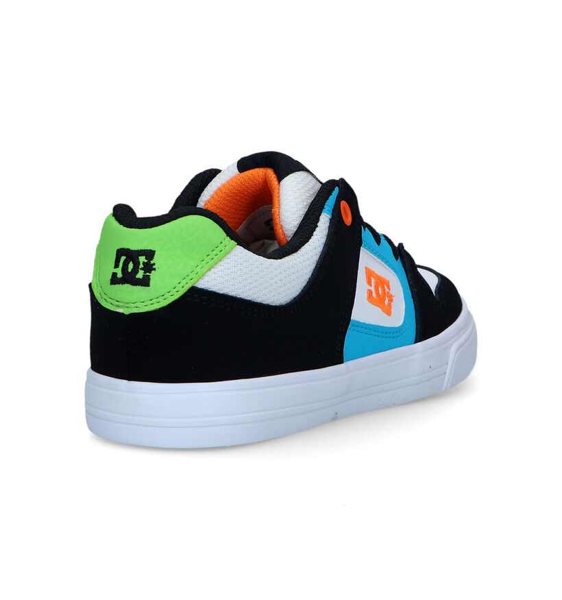 DC Shoes Pure Elastic Baskets en Bleu pour garçons (334936)