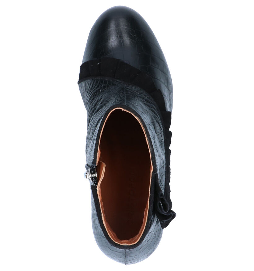 Cristófoli July Bottillons en Noir en cuir (261411)