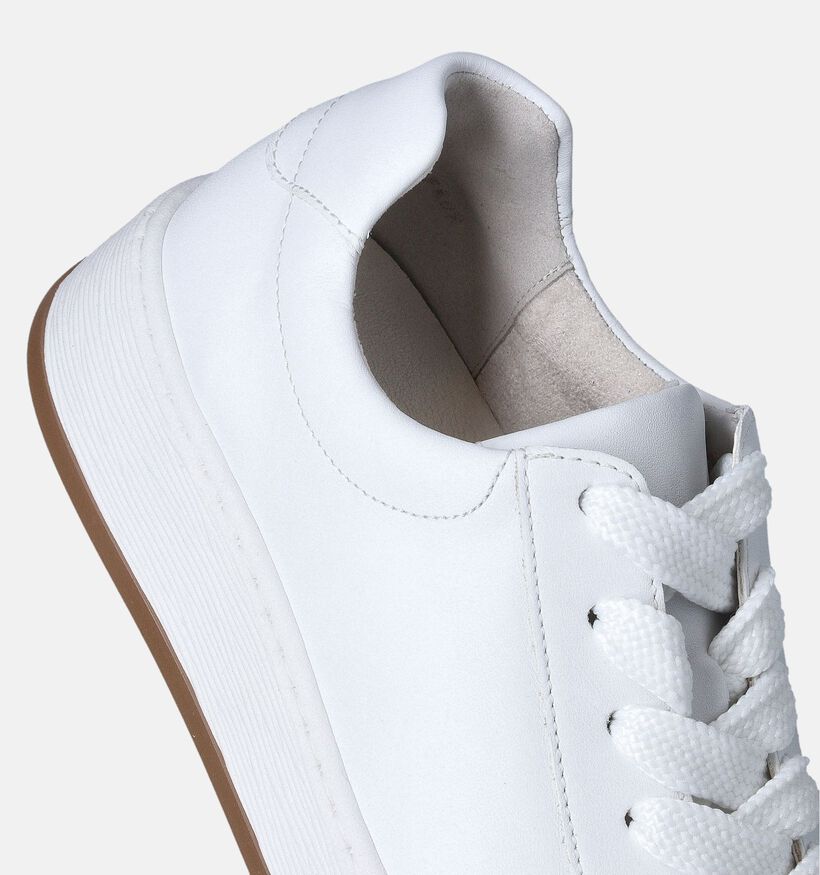 Gabor Chaussures à lacets en Blanc pour femmes (355011) - pour semelles orthopédiques