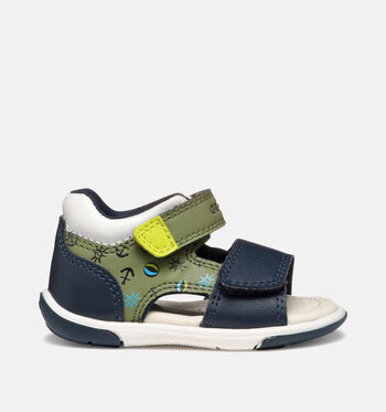 Geox Sandales Bleu/Vert