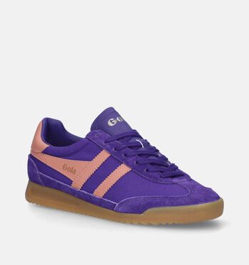 Gola Low Baskets Royal Purple/Terracotta/Deep Red/Candy