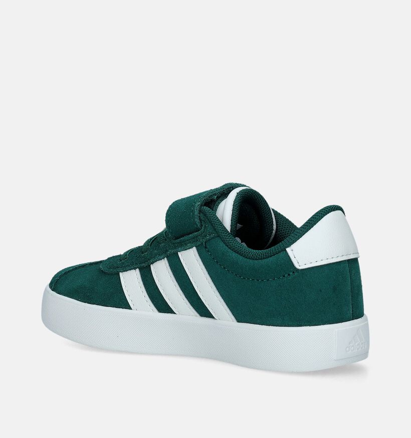 adidas VL Court 3.0 EL Groene Sneakers voor meisjes, jongens (334756)