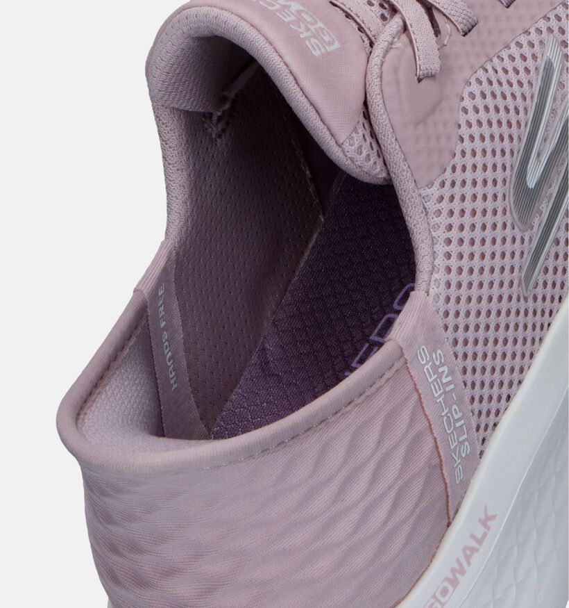 Skechers Slip-ins Go Walk Flex Grand Baskets en Blanc pour femmes (343902)