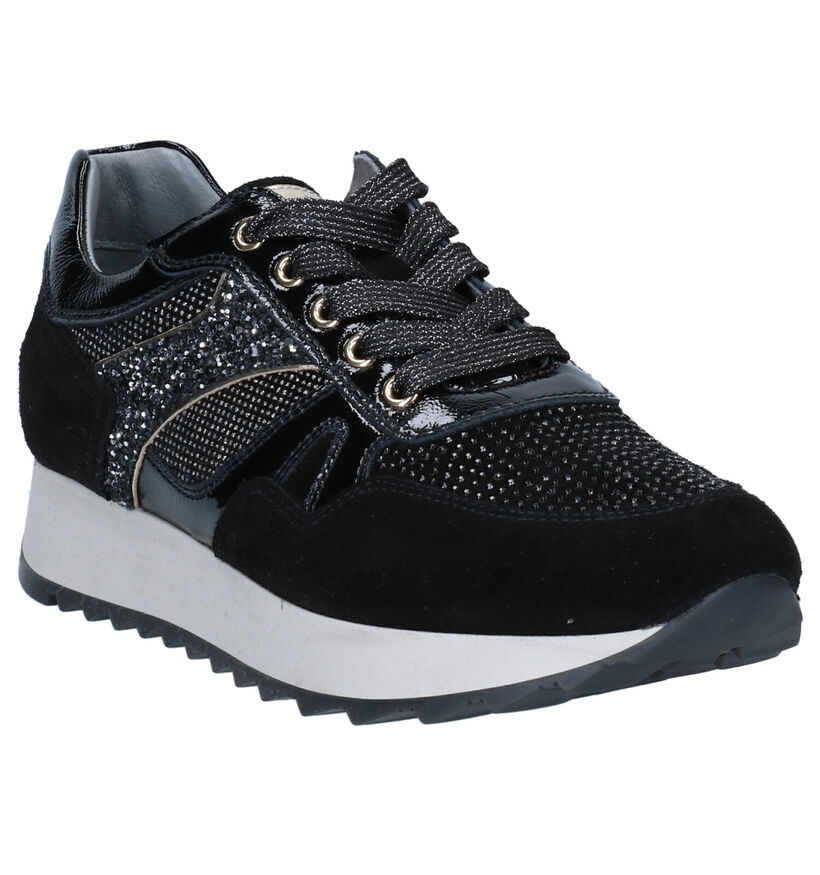 NeroGiardini Zwarte Sneakers in leer (296624)