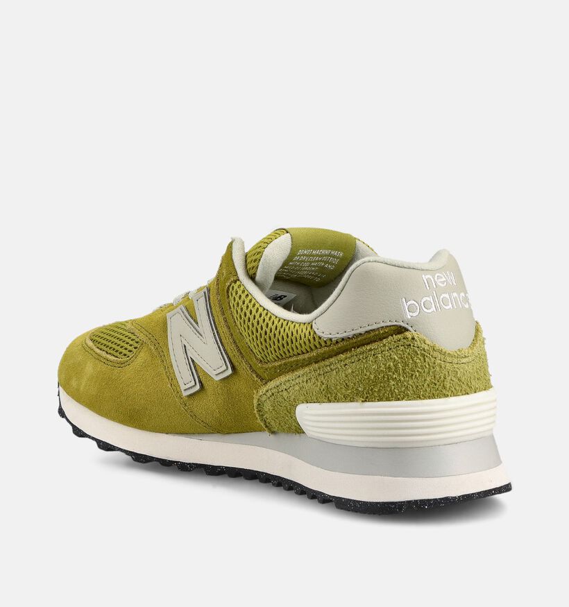 New Balance W574 Groene Sneakers voor dames (366104) - geschikt voor steunzolen