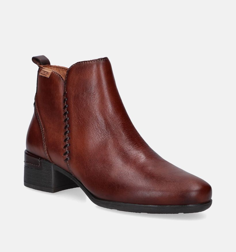 Pikolinos Malaga Cognac Enkellaarzen voor dames (346183)