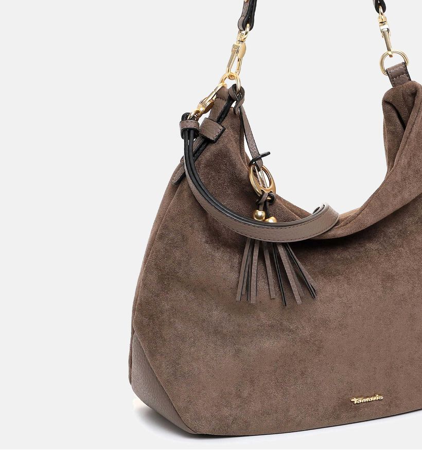 Tamaris Mareike Taupe Schoudertas voor dames (378717)