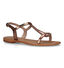 Les Tropeziennes Hamat Sandales en Bronze pour femmes (324761)