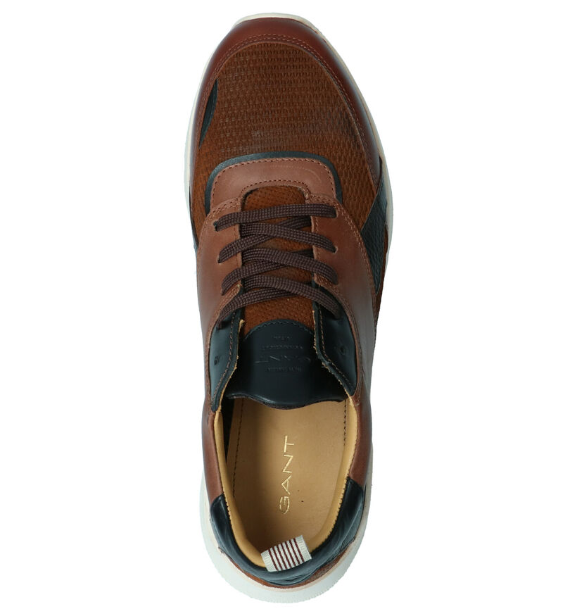 Gant Delaware Cognac Sneakers in leer (261316)