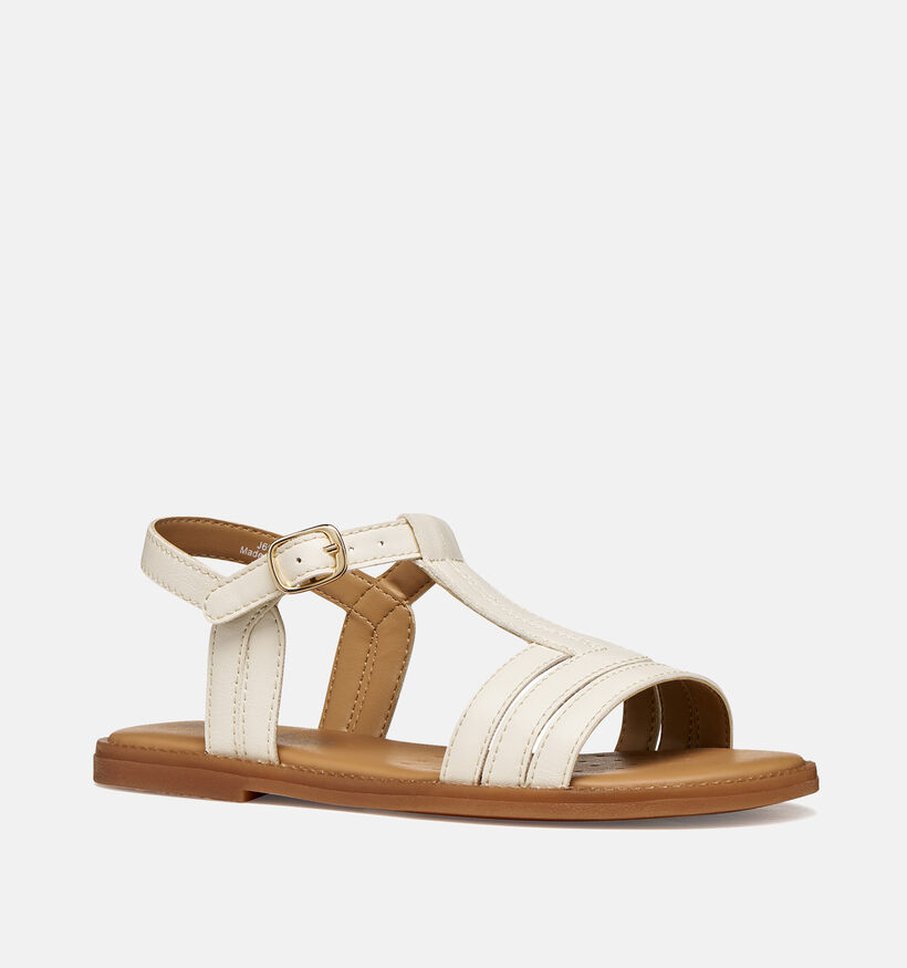 Geox Karly Sandales en Ecru pour filles (368854)